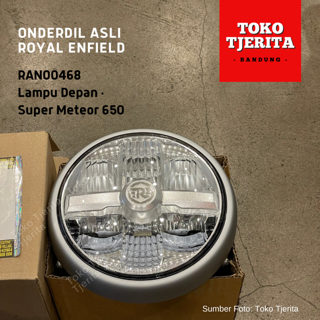 Lampu Depan LED Chrome Super Meteor 650 RAN00468 - Royal Enfield ASLI