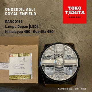 Lampu Depan LED Hitam Himalayan 450 Guerilla RAN00162 - Royal Enfield ASLI