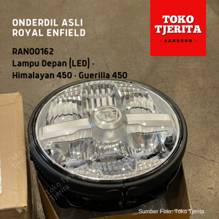 Lampu Depan LED Hitam Himalayan 450 Guerilla RAN00162 - Royal Enfield ASLI
