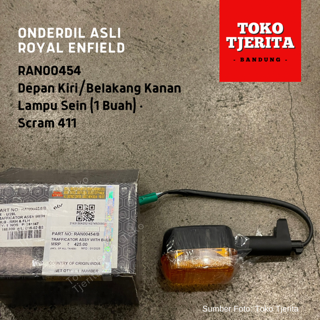 Lampu Sein (1 Buah) Scram 411 - Royal Enfield ASLI