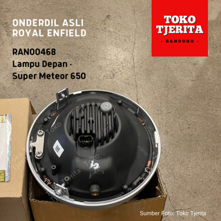 Lampu Depan LED Chrome Super Meteor 650 RAN00468 - Royal Enfield ASLI