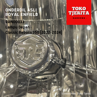 Lampu Depan Chrome Classic Reborn 350 (2022-2024) RAN00033 - Royal Enfield ASLI