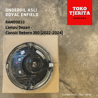 Lampu Depan Chrome Classic Reborn 350 (2022-2024) RAN00033 - Royal Enfield ASLI