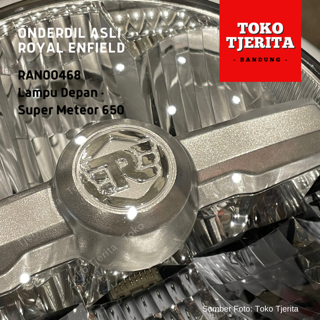 Lampu Depan LED Chrome Super Meteor 650 RAN00468 - Royal Enfield ASLI