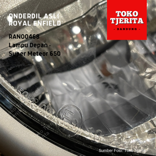 Lampu Depan LED Chrome Super Meteor 650 RAN00468 - Royal Enfield ASLI