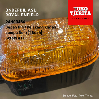 Lampu Sein (1 Buah) Scram 411 - Royal Enfield ASLI
