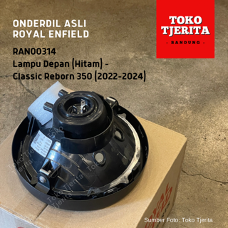 Lampu Depan Hitam Classic Reborn 350 (2022-2024) RAN00314 - Royal Enfield ASLI
