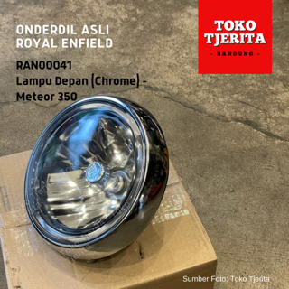 Lampu Depan Chrome Meteor 350 RAN00041 - Royal Enfield ASLI