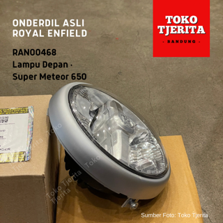 Lampu Depan LED Chrome Super Meteor 650 RAN00468 - Royal Enfield ASLI