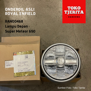Lampu Depan LED Chrome Super Meteor 650 RAN00468 - Royal Enfield ASLI