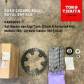 Set Rantai dan Gigi Tarik Meteor Classic 350 2022 Chain and Sprocket Kit KAA00059 - Royal Enfield ASLI