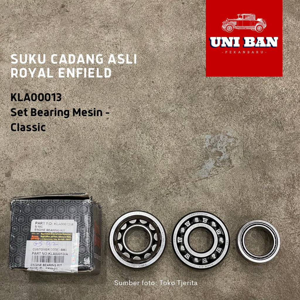 Engine Bearing Kit Crank Case Kiri Classic KLA00013 Royal Enfield ASLI