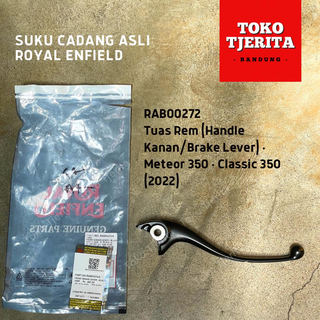 Tuas Rem Meteor Classic 350 Handle Kanan RAB00272 - Royal Enfield ASLI