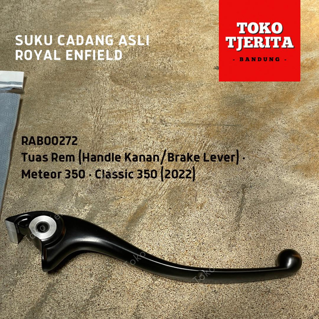 Tuas Rem Meteor Classic 350 Handle Kanan RAB00272 - Royal Enfield ASLI