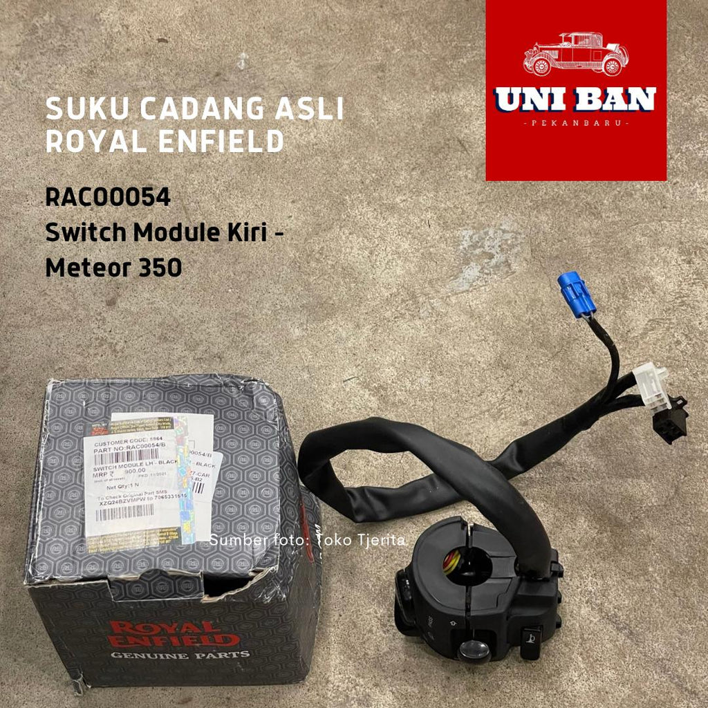Modul Switch Kiri Meteor 350 RAC00054 - Royal Enfield ASLI