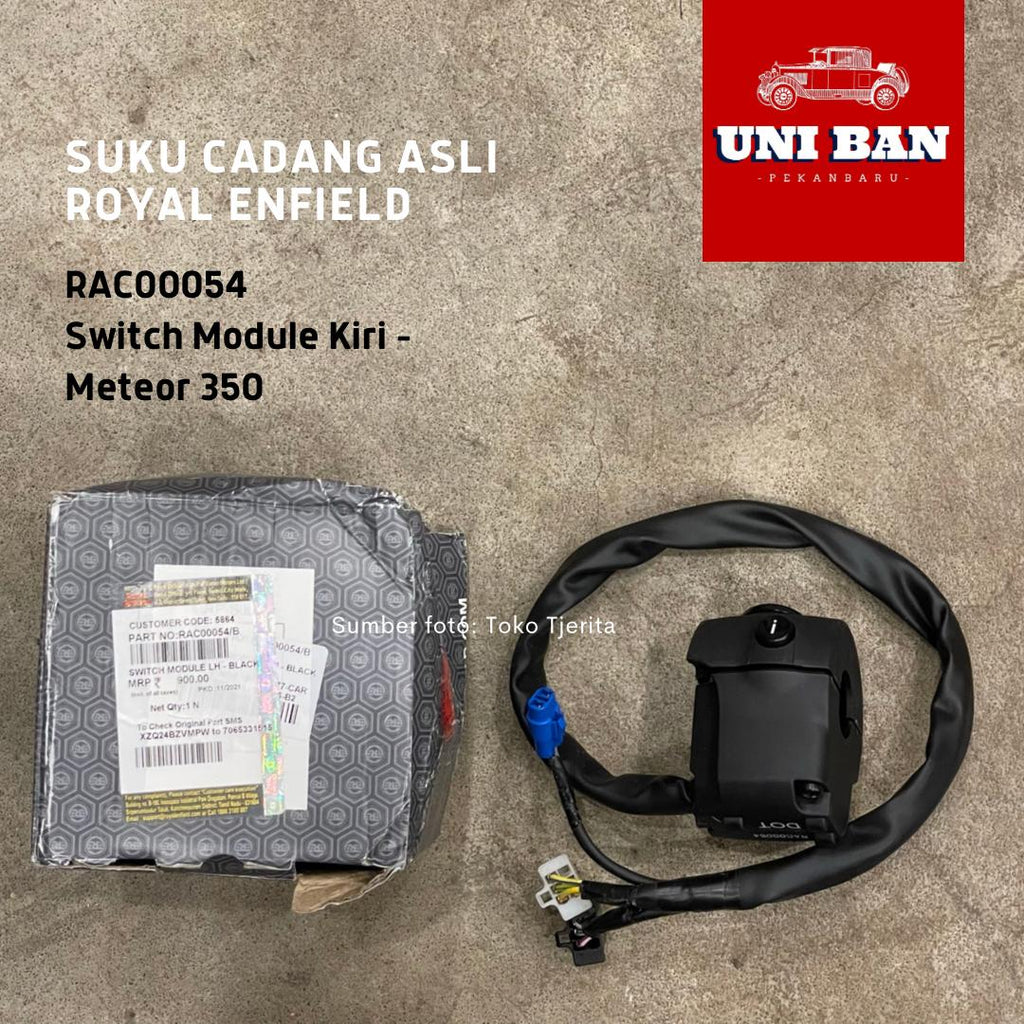 Modul Switch Kiri Meteor 350 RAC00054 - Royal Enfield ASLI
