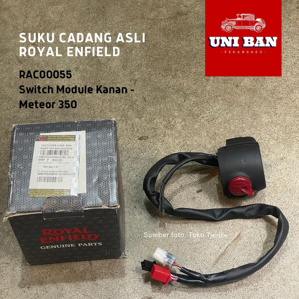 Modul Switch Kanan Meteor 350 RAC00055 - Royal Enfield ASLI