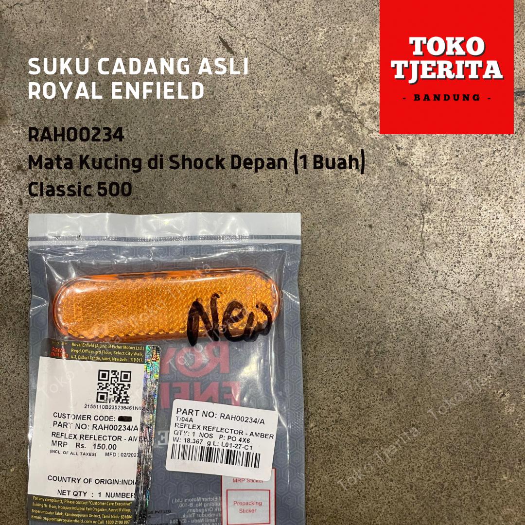 Mata Kucing (1 Buah) Fork Classic 500 RAH00234 - Royal Enfield ASLI