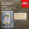 Stiker Tangki Emas (1 Lembar) RAK00565 Classic 350 2022 Royal Enfield