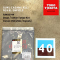 Stiker Tangki Kiri Classic 350 Signals RAK00744 - Royal Enfield ASLI