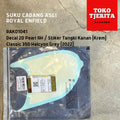 Stiker Tangki (1 Lembar) Krem Pearl Classic 350 Halcyon Grey - Royal Enfield ASLI