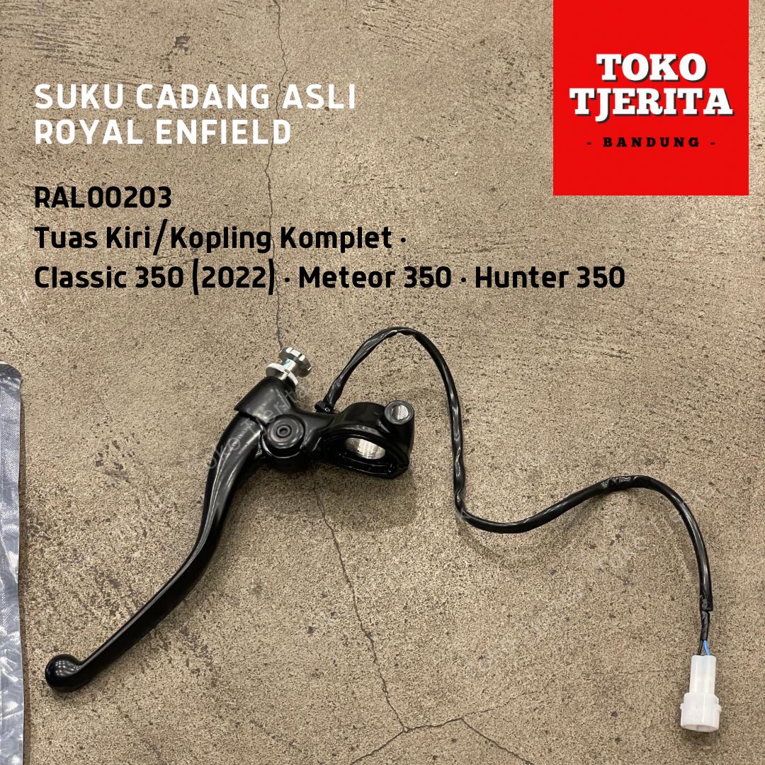 Tuas Kiri Handle Kopling Hitam Meteor Classic Hunter 350 RAL00203 ASLI