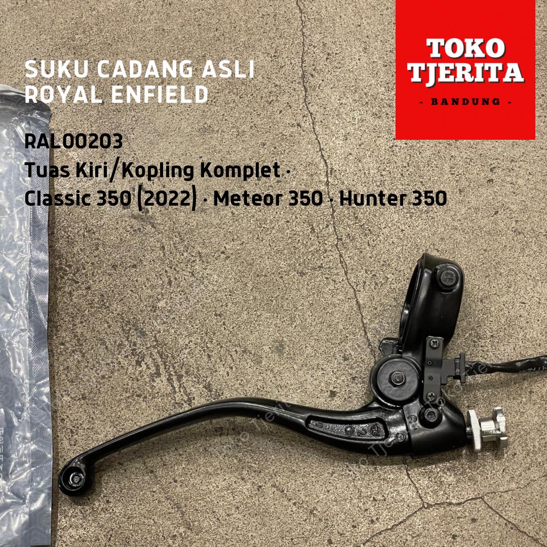 Tuas Kiri Handle Kopling Hitam Meteor Classic Hunter 350 RAL00203 ASLI