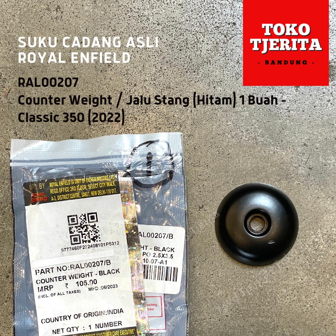 Jalu Stang (1 Buah) Hitam Classic 350 Reborn RAL00207 - Royal Enfield ASLI