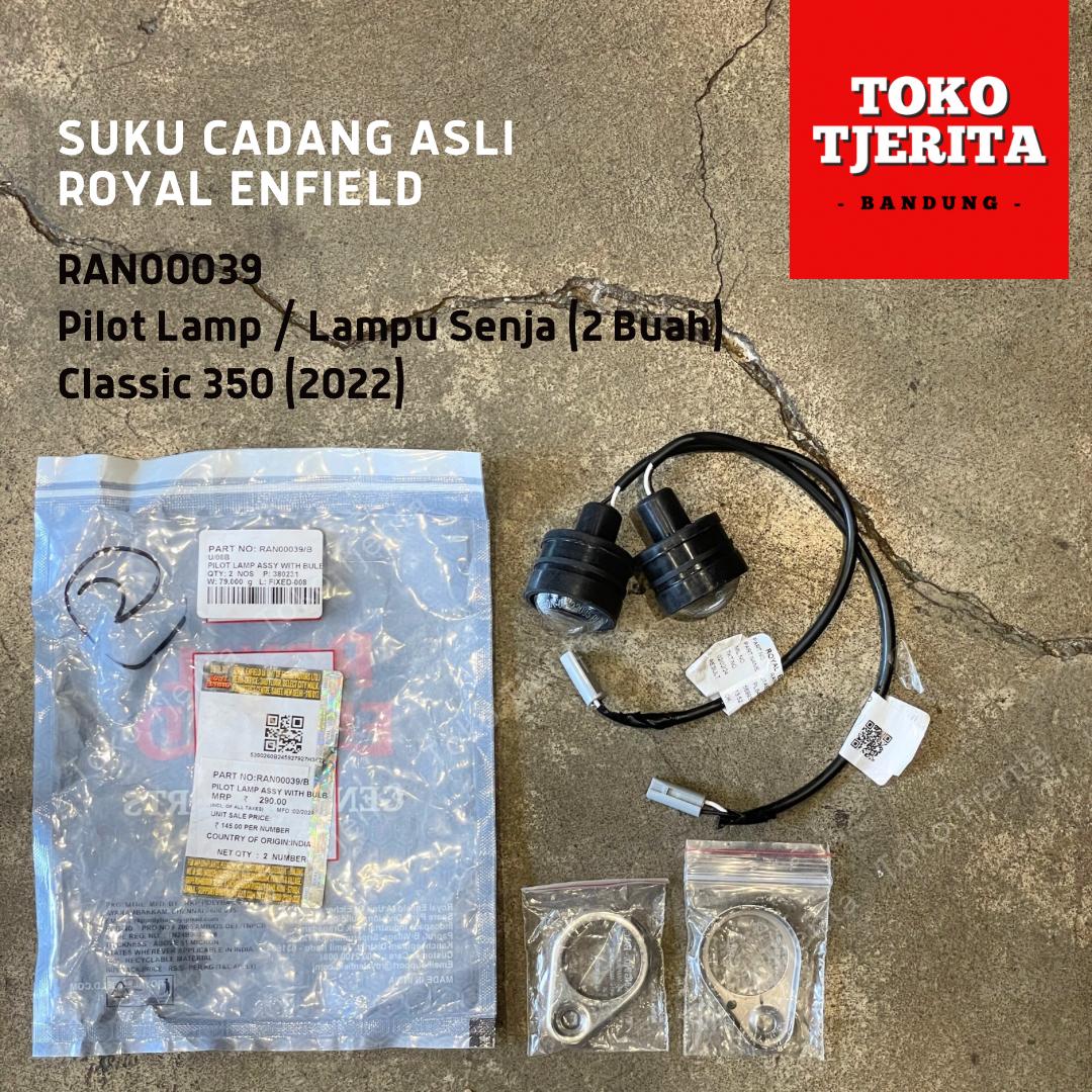 Lampu Senja / Pilot Lamp (2 Buah) Classic 350 Reborn RAN00039 - Royal Enfield ASLI