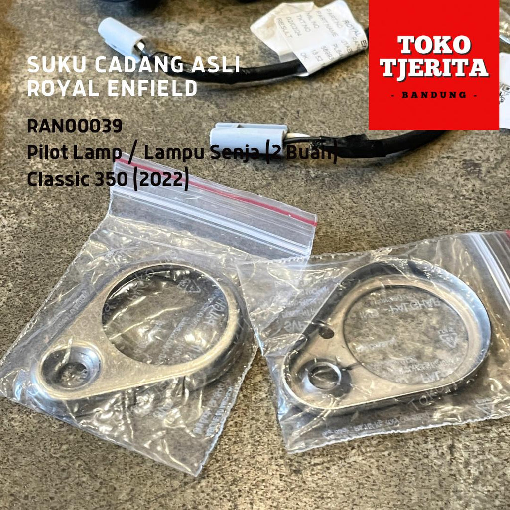Lampu Senja / Pilot Lamp (2 Buah) Classic 350 Reborn RAN00039 - Royal Enfield ASLI