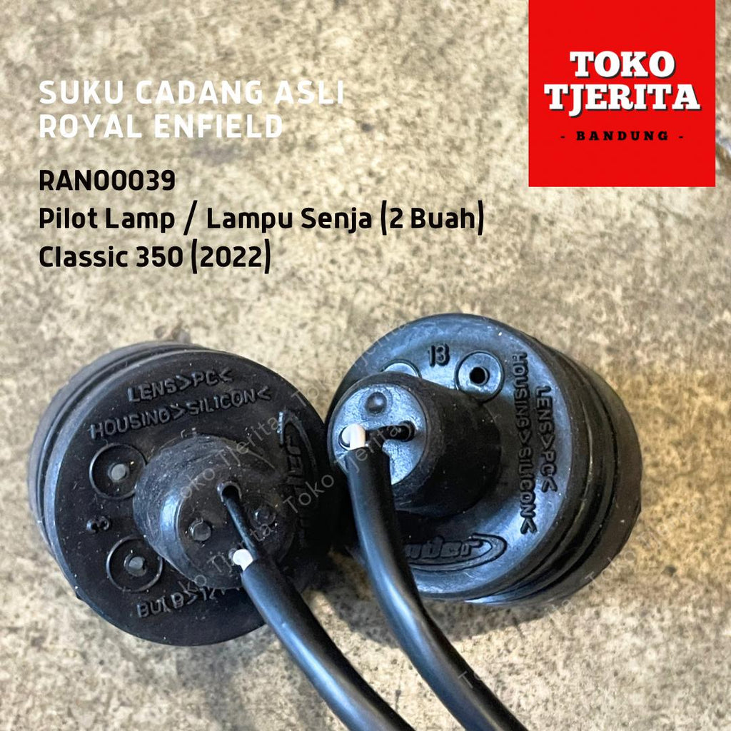 Lampu Senja / Pilot Lamp (2 Buah) Classic 350 Reborn RAN00039 - Royal Enfield ASLI