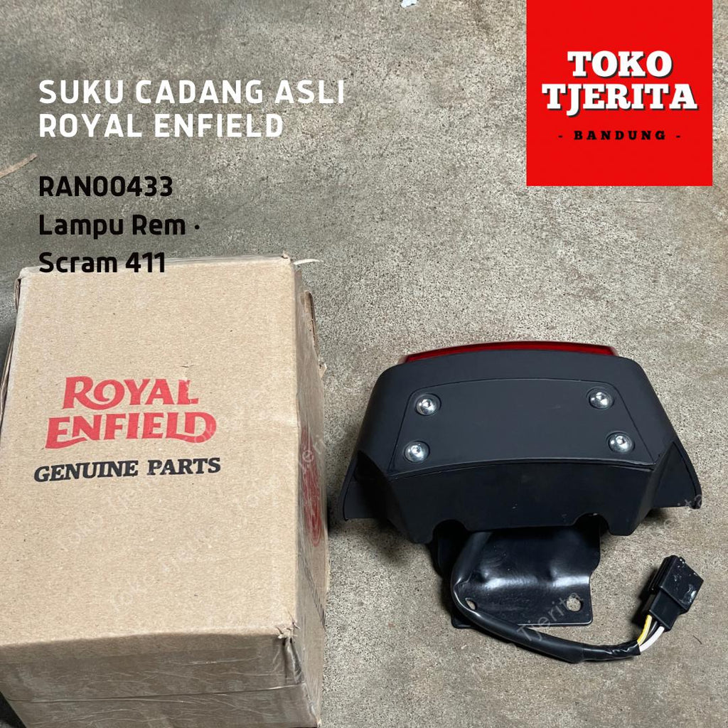 Lampu Rem Scram 411 Tail Lamp RAN00433 - Royal Enfield ASLI