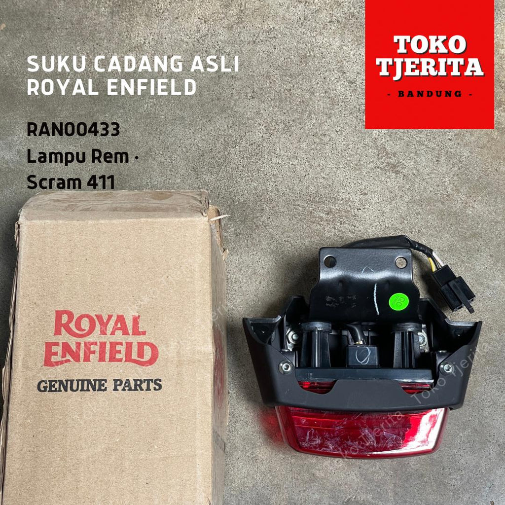 Lampu Rem Scram 411 Tail Lamp RAN00433 - Royal Enfield ASLI