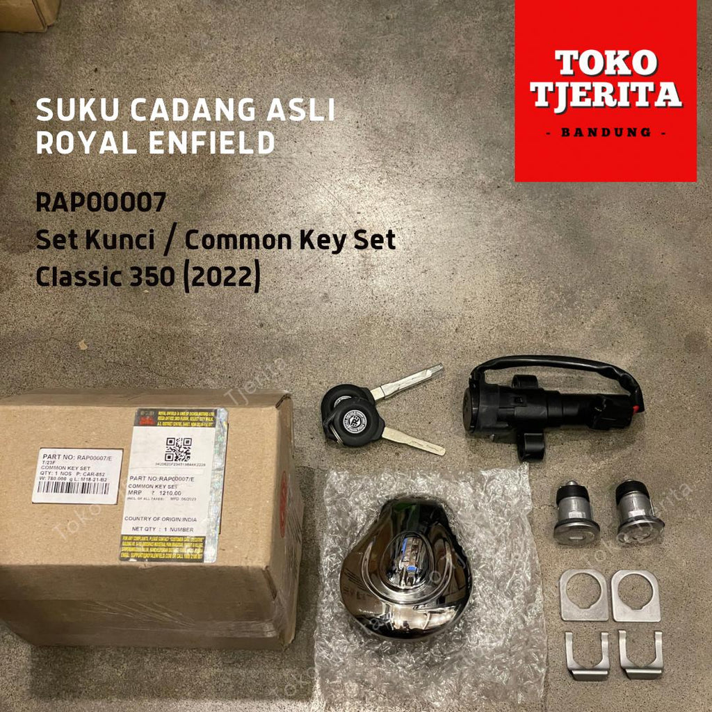 Set Kunci All New Classic 350 Reborn RAP00007 - Royal Enfield ASLI