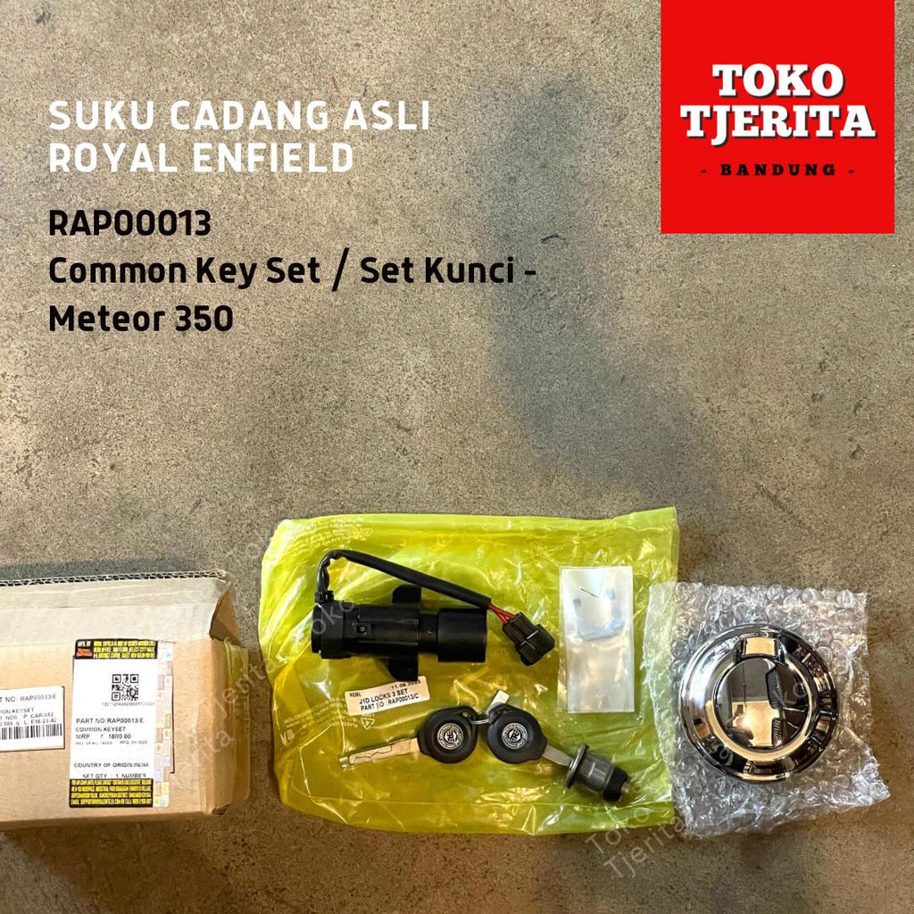 Set Kunci Meteor 350 Common Key Set RAP00013 - Royal Enfield ASLI