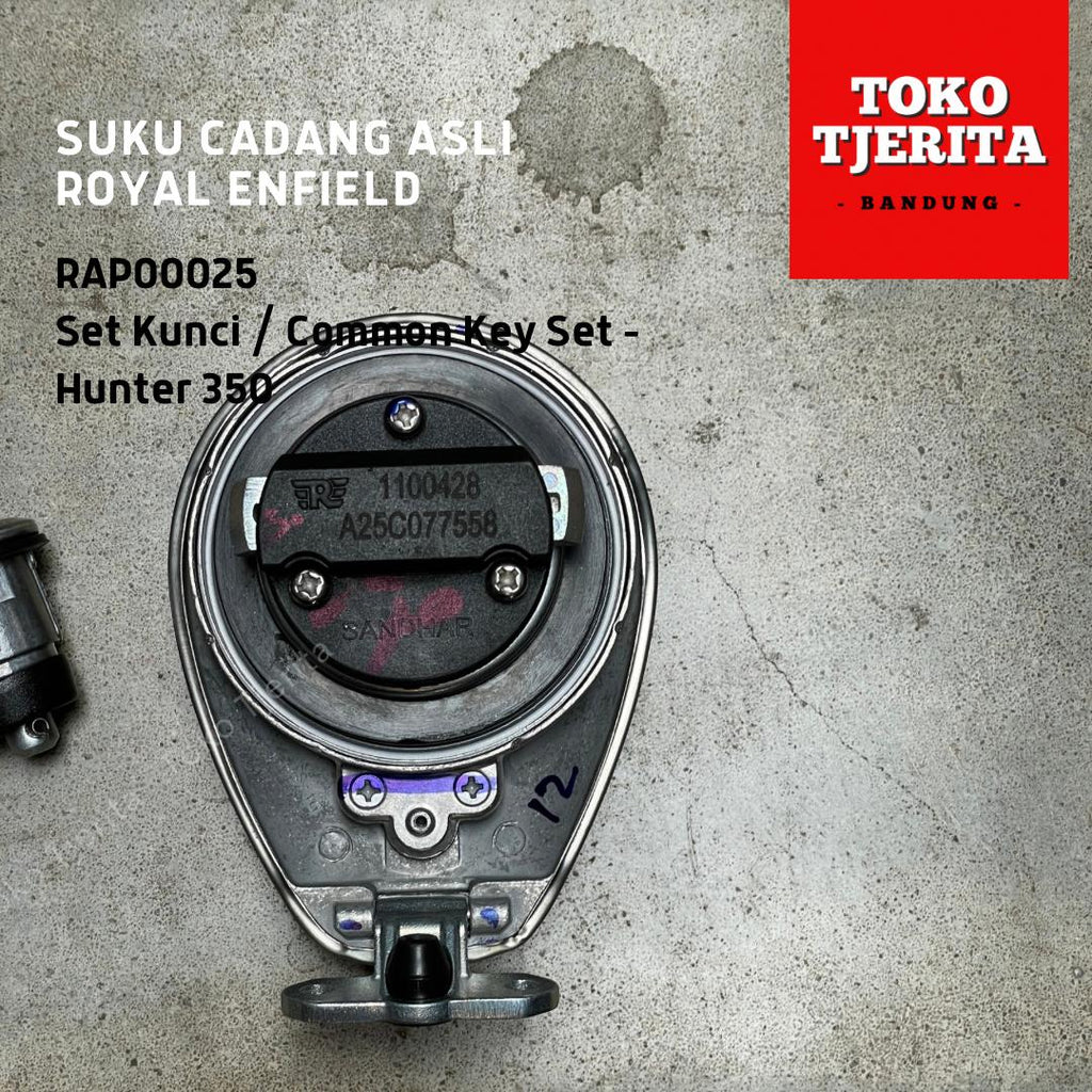Set Kunci Hunter 350 RAP00025 - Royal Enfield ASLI