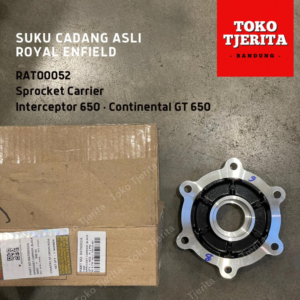 Sprocket Carrier Gear Belakang Interceptor 650 Continental GT 650 RAT00052 - Royal Enfield ASLI